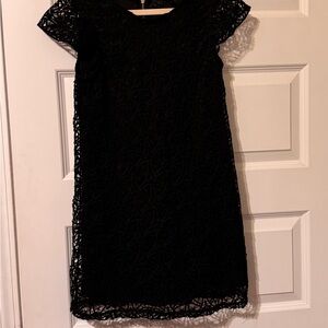 Forever 21 Black Lace Kids Casual Dress